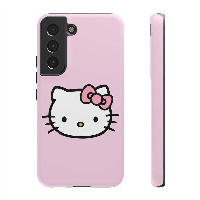 pink Hello Kitty Phone Case | Tough Case, Pink Cute Kawaii image 10