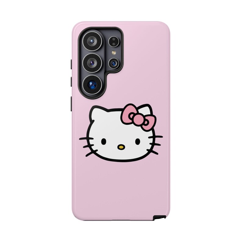 pink Hello Kitty Phone Case | Tough Case, Pink Cute Kawaii image 2