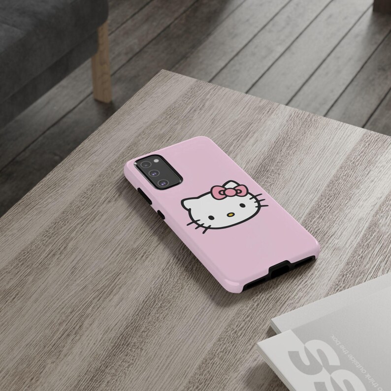 pink Hello Kitty Phone Case | Tough Case, Pink Cute Kawaii image 11