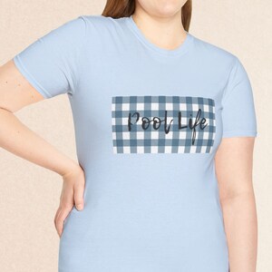Camiseta de vida en la piscina / Camiseta de verano / Camiseta de encubrimiento / Camisa de verano para mujer / Camisa de verano de moda / Camisa de natación / Camisa de piscina / Vacaciones