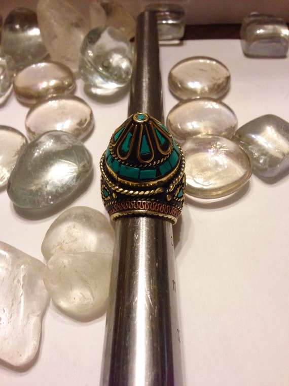 Beautiful Bold Vintage Ring... - image 4