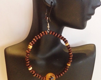African Inspired Earrings and Bracelet set