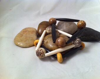 Set of 3 African Inspired Bangles