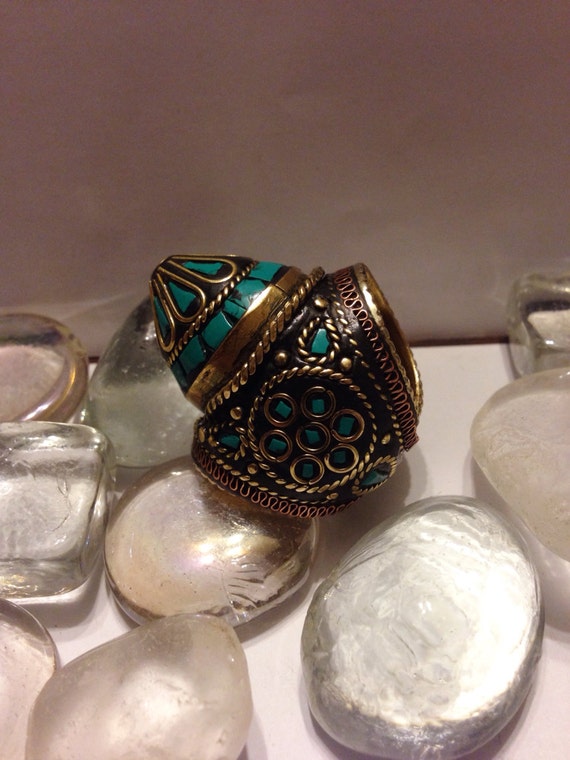 Beautiful Bold Vintage Ring... - image 2