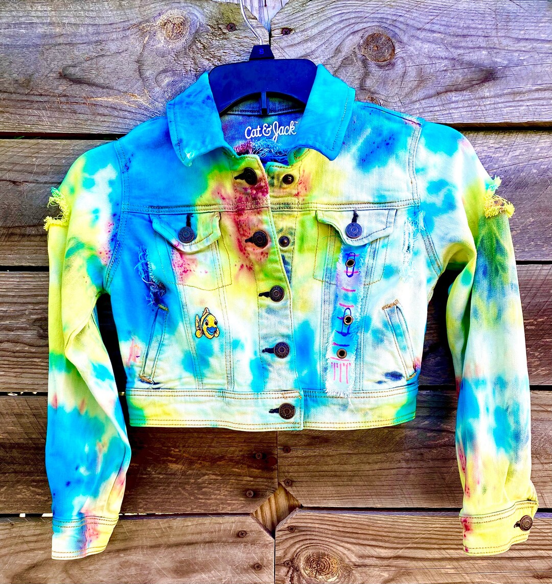 Custom Hand Painted Jean Jacket - Etsy