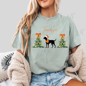 Tennessee Christmas UT Vols Smokey Rocky Top Digitale png-download, vakantiebestand, trendy kerstwedstrijd, png