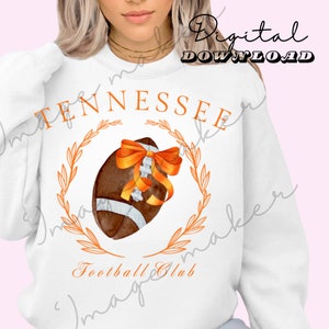 Tennessee Football Club UT Vols PNG SVG-bestand digitale download College Gameday Coquette trending ontwerp Rocky Top