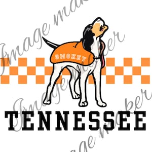 Tennessee Volunteers Smokey Vols College Gameday Football SVG-bestand Rocky Top TN