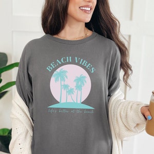 Beach Vibes Shirt - Beach T-Shirt, Summer Vacay Shirt, Aloha Shirt, Gift For Her