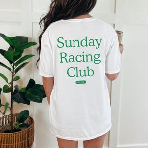 Sunday Racing Club Formula One Shirt, Formula 1 Merch, Formula One Motorsport Tshirt, Racing Fan