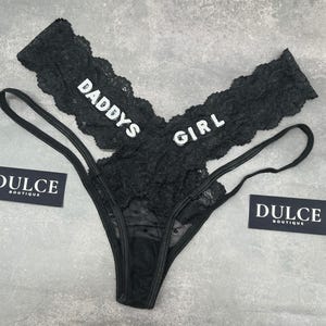 Name Thong, Personalised Name Thong, Custom Name Thong