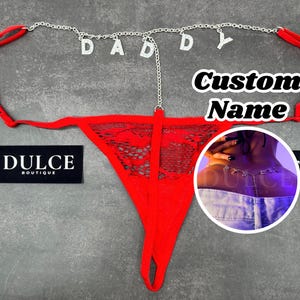 Corrente de tanga personalizada com nome, corrente de barriga com nome personalizado, corrente de cintura personalizada, joias corporais, presente para casal, presente para namorado