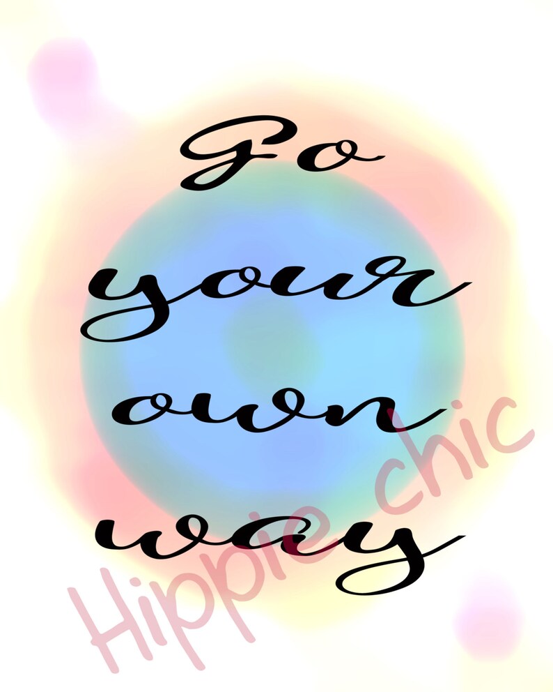 Stevie nicks lyrics go your own way printable download instant Etsy