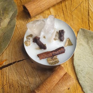 Manifestation Intention Tea Light Candle