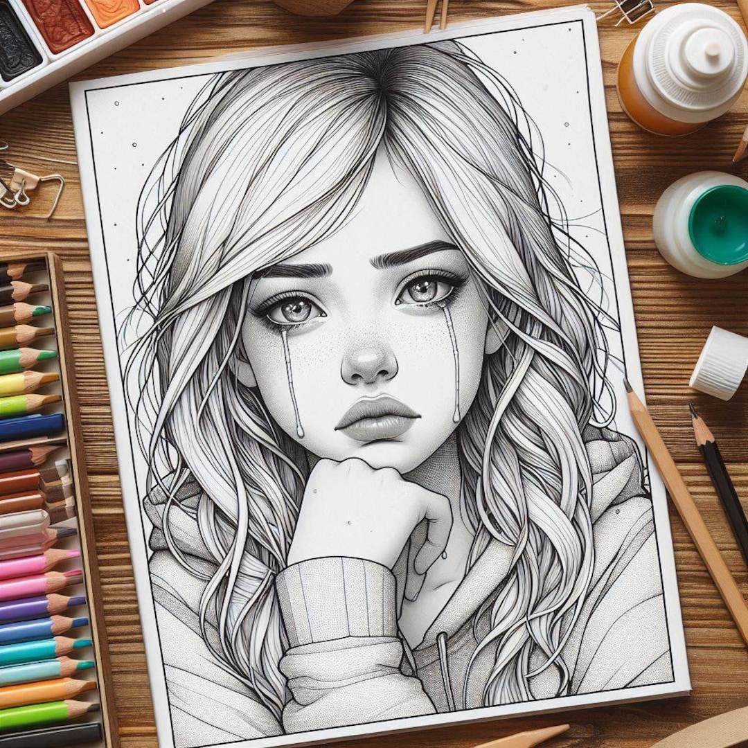 Tears of the Soul: Coloring Book 