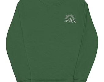 Embroidered Nature Sweatshirt