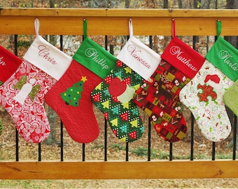 christmas stocking pattern etsy
