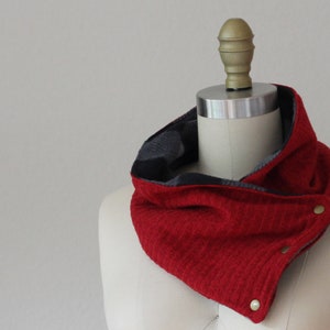 Easy Neckwarmer Sewing Pattern - Printable PDF