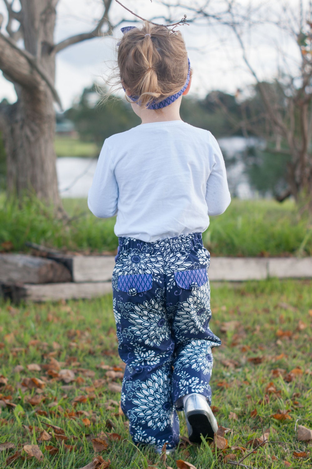Whitley's Wide Leg Capris & Pants Sizes 2T to 14 Kids and Dolls PDF Pattern