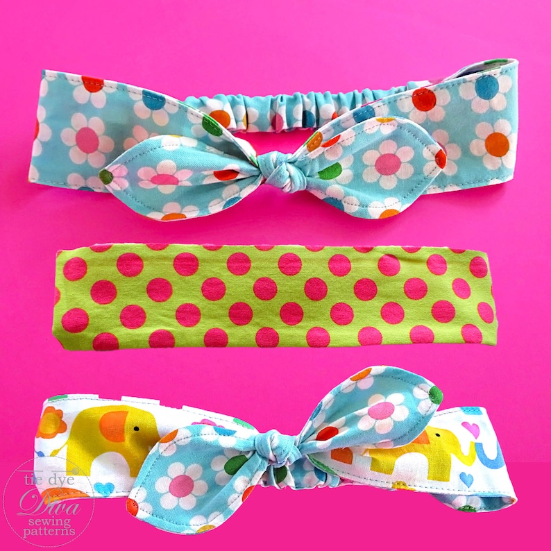 Fabric Headband Sewing Pattern Newborn Baby to Adult Etsy