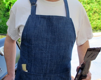 How to Sew an Apron - Easy Apron Pattern for Men or Women - Downloadable PDF Pattern