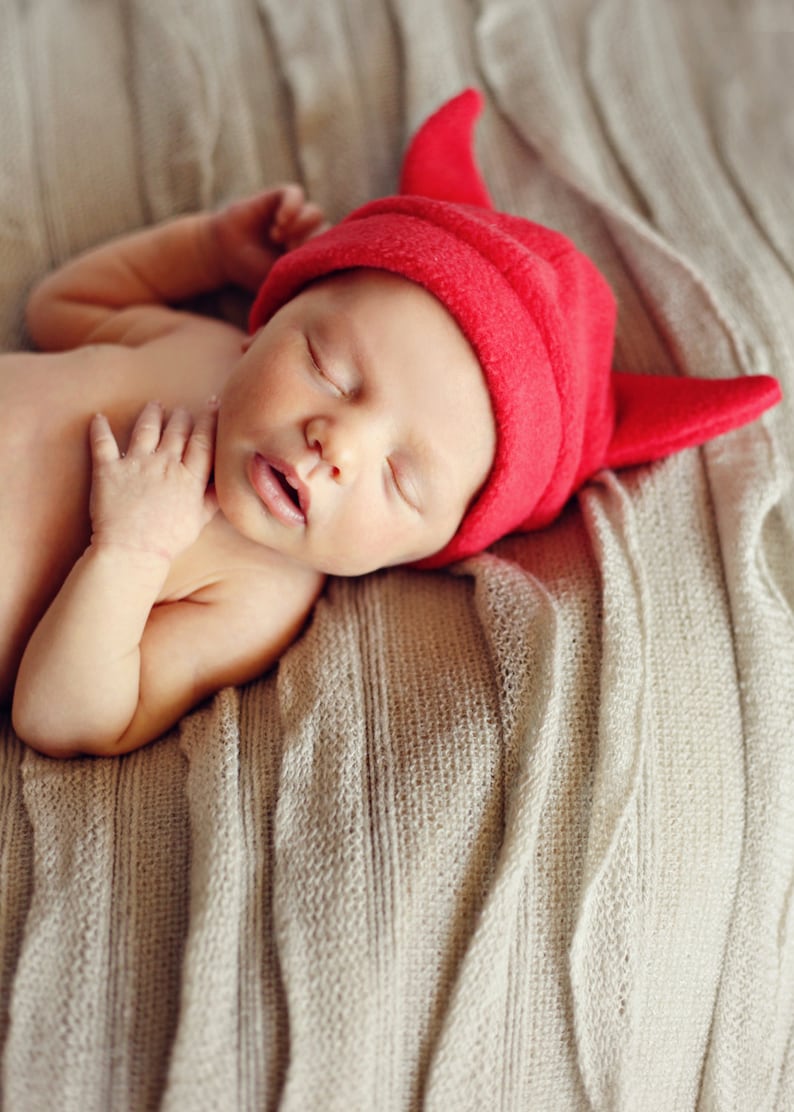 Baby Hat Pattern Bunny Cow Cat Bear Devil Horns Baby Hat Etsy UK
