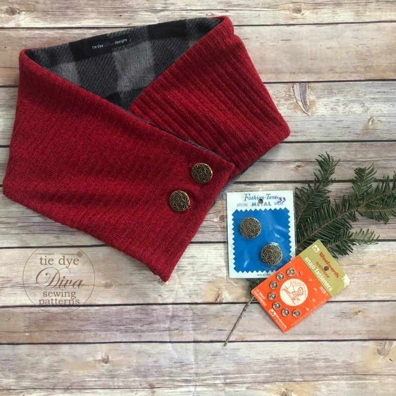 Sew a Scarf Easy Printable Sewing Pattern for Beginners Etsy Canada