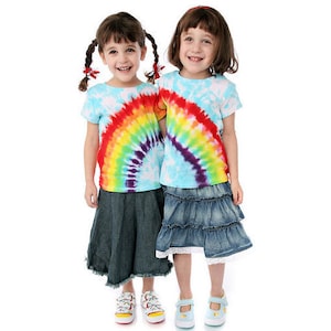 The Diva&#39;s Tie Dye Tutorial - How to Fold and Dye Hearts and Rainbows and Spirals - Beginner&#39;s Tie Dyeing Instructions PDF