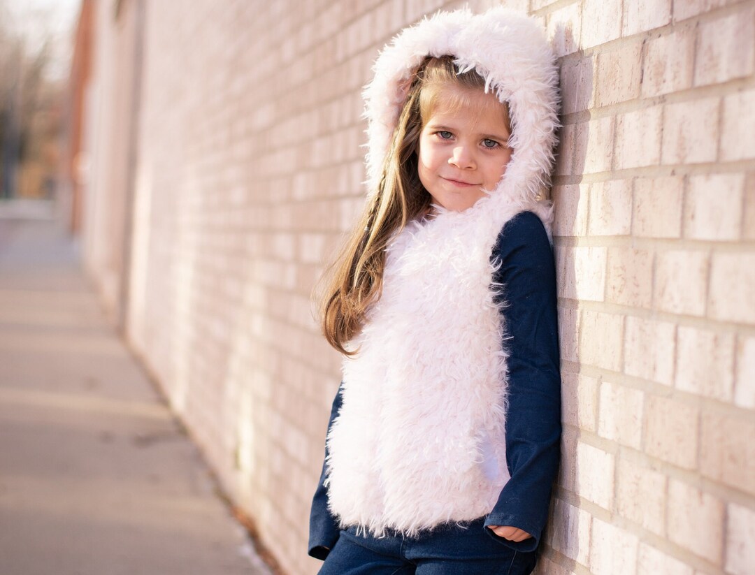 Hoodie Vest Sewing Pattern - How to Sew a Children's Hooded Vest