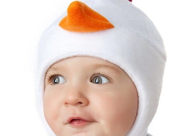 Fleece Animal Hat Sewing Pattern for Kids – Chinstrap Design (PDF)