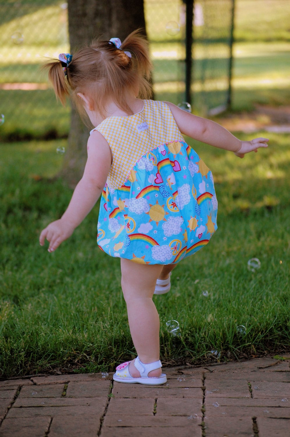 Can Do Baby Girl Black Romper