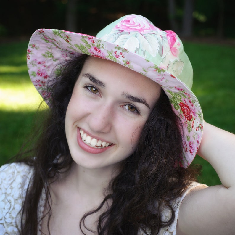 Womens Sun Hat Pattern Sewing Pattern Womens Hat Pattern Etsy