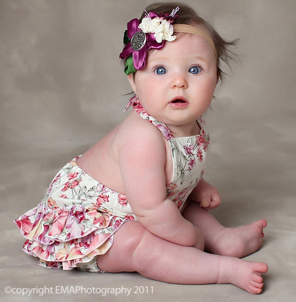 Baby Pattern PDF Ruffled Baby Romper Bubble Pattern for boy Etsy