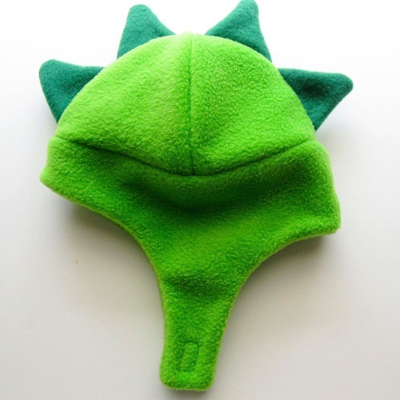 Chinstrap Fleece Hat Pattern for Kids Dinosaur, Bee and more Fleece Hat Sewing Pattern PDF image 4