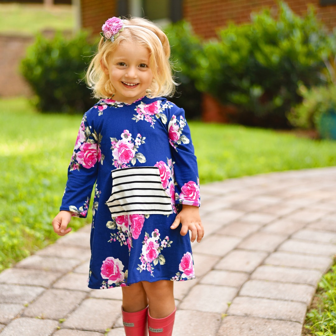 Girls Dress Pattern PDF Sewing Pattern Fleece or Knits Quick and Easy ...
