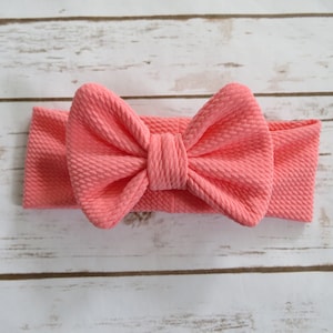 The Ultimate Big Headband Bow Pattern - preemie baby to adult - 5 bow styles 7 sizes - Digital Download Sewing Pattern