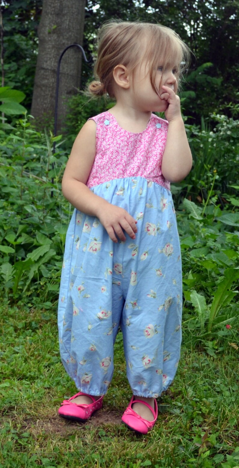 Baby Girl Romper Pattern Romper and Bubble Pattern for Baby Etsy UK