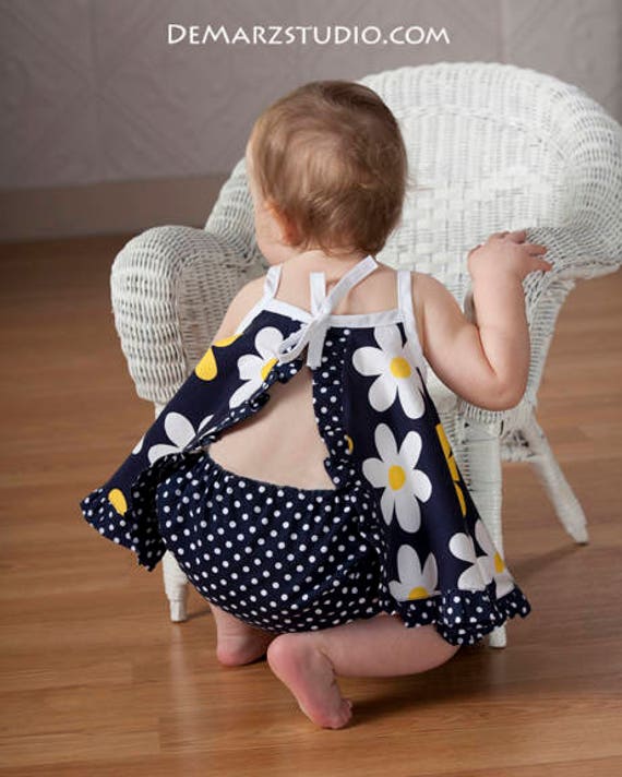 baby frock back design