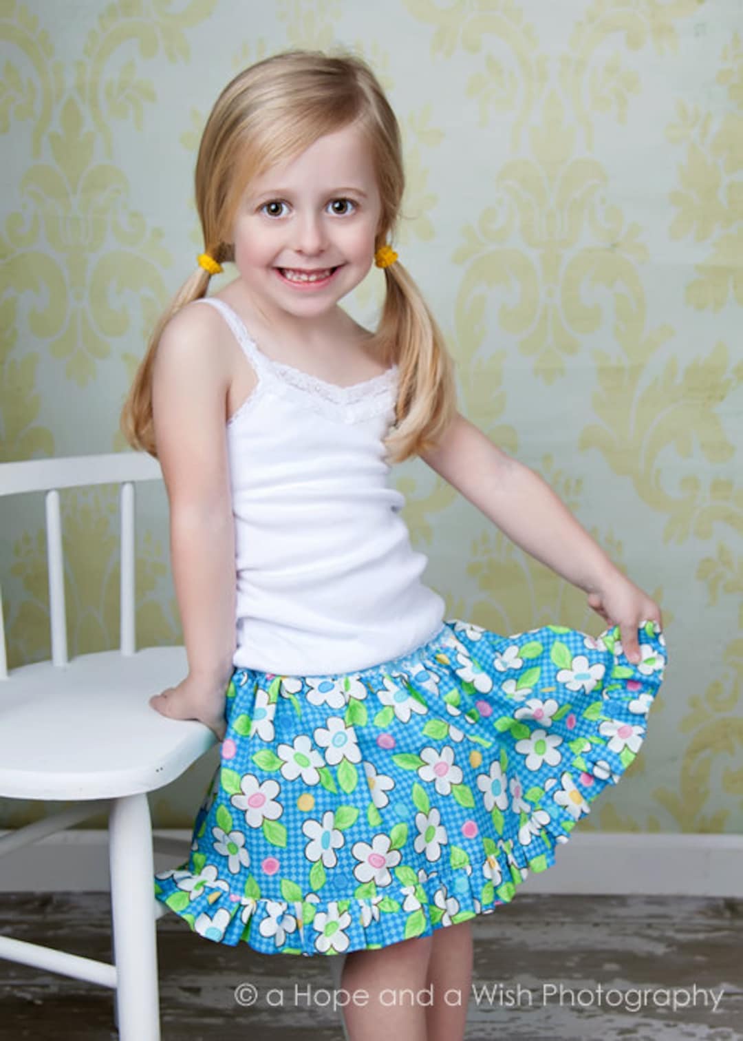 Twirl Skirt Pattern Optional Built in Bloomers / Girls Twirl - Etsy