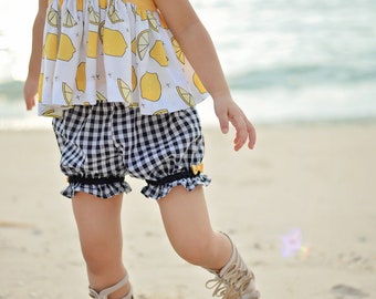 Easy Bloomers and Pantaloons Pattern for Baby, Toddler and Girls - PDF Sewing Pattern - 0 months to 10 years