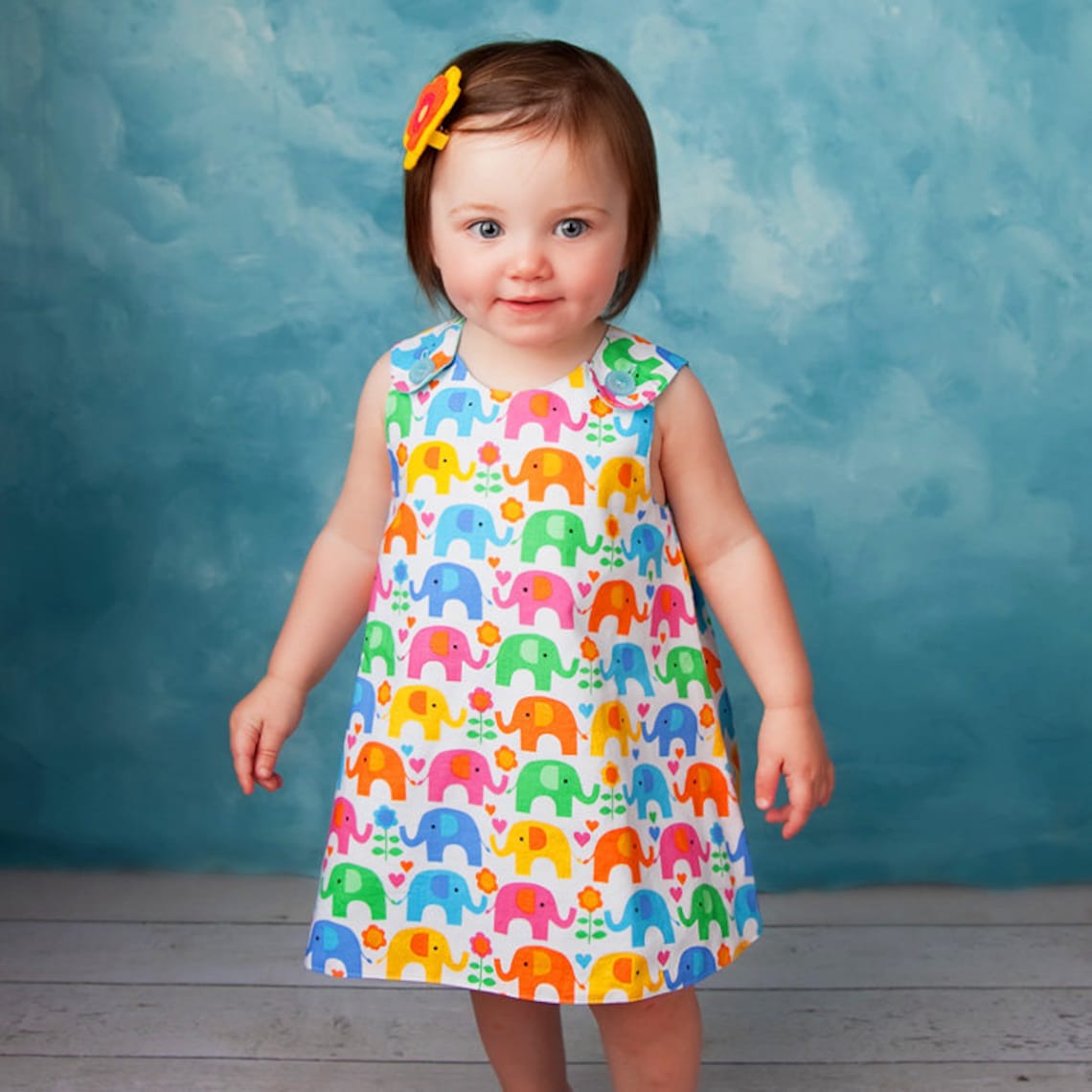 The Perfect A Line Dress pattern Baby and Toddler 0 to 24 | Etsy