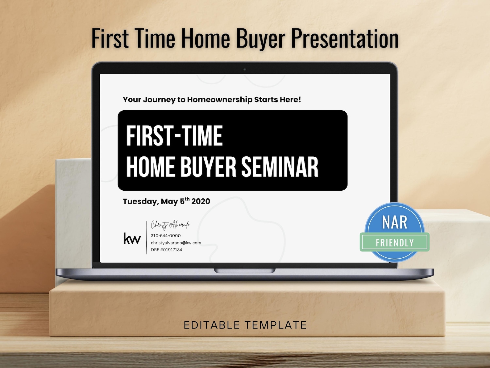First Time Home Buyer Seminar Presentation, Real Estate Canva Template ...