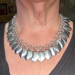 Dangle Dragon Scale Necklace