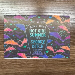 Spooky Bitch Season Greeting Card