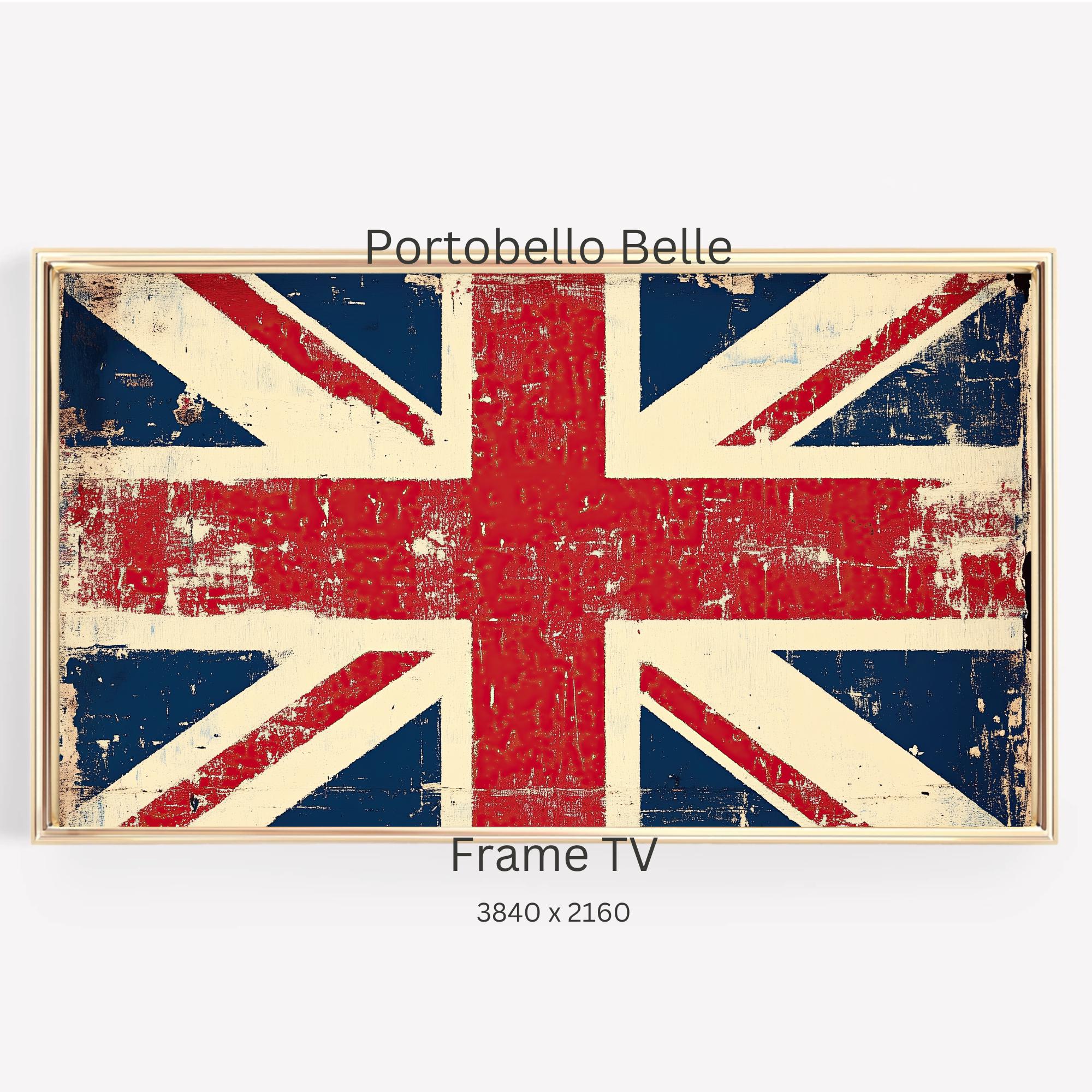 Distressed Union Jack Flag Art: Vintage British Decor (digital File) - Etsy