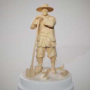 Villager for D&D 3D  STL File - 3D Design 3D Printer &quot;Villager&quot; STL