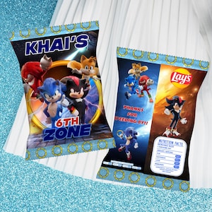 Personalized chip bag,  Birthday Chips,  Party Favor Bags Birthday Party,  Decorations for parties favors for kids.