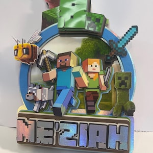 3D Cake topper