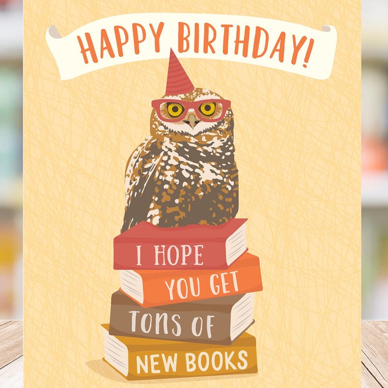 Owl Birthday Card - Etsy