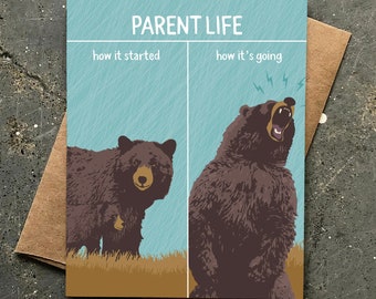 parent life card | how it's going